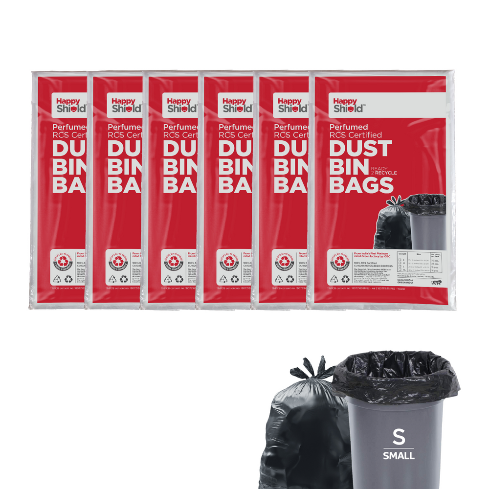 Perfumed Garbage Bags – Small | Pack of 180 (6 packs x 30)