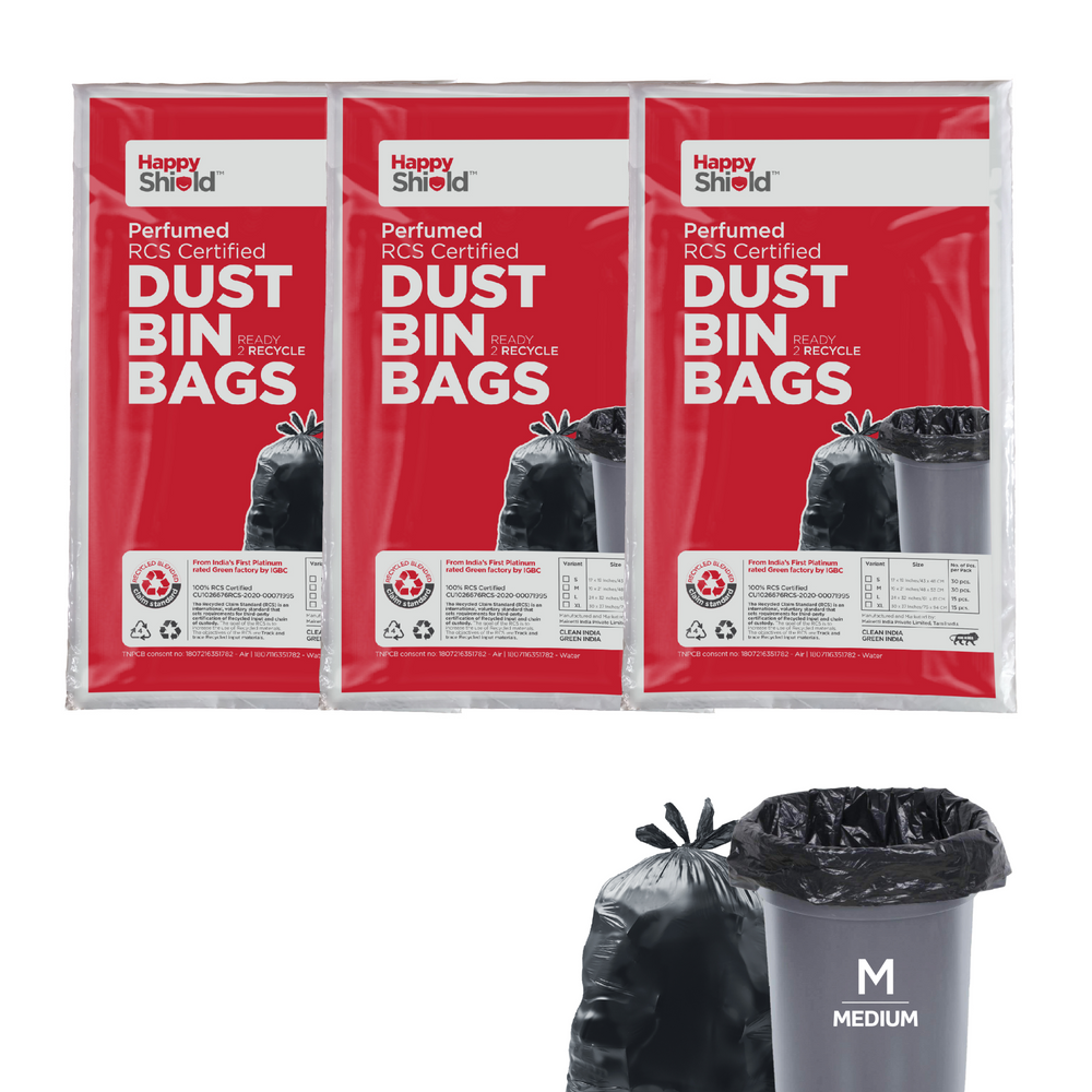 Perfumed Garbage Bags – Medium | Set of 90