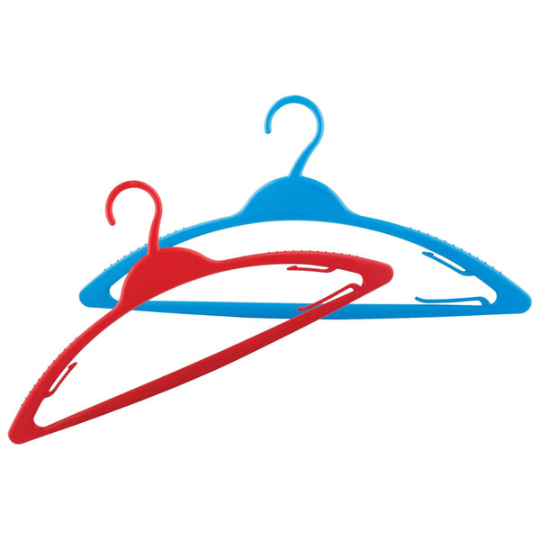 Amaze Clothes Hangers Blue & Red – Set of 12