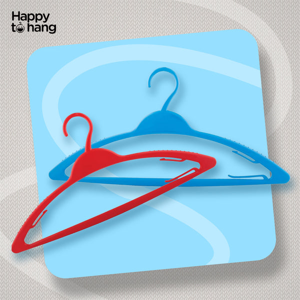 Amaze Clothes Hangers Blue & Red – Set of 12
