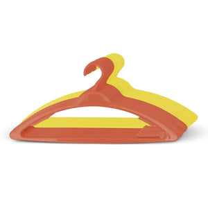 Amaze Clothes Hangers Yellow & Orange – Set of 30