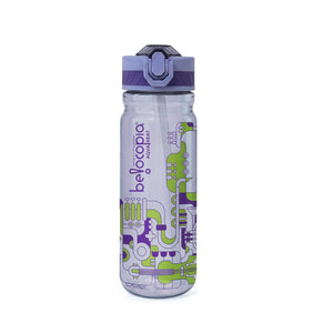 Aqua Beat Sipper Water Bottle 800ml | Purple | BPA-Free, Leakproof Flip Cap with Straw | Lightweight Daily Use Bottle for Office, College & Travel | Durable & Easy Carry Hydration Bottle