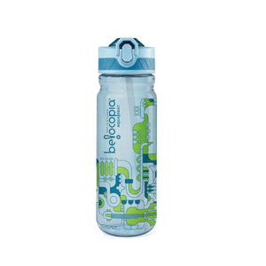 Aqua Beat Sipper Water Bottle 800ml | Blue | BPA-Free, Leakproof Flip Cap with Straw | Lightweight Daily Use Bottle for Office, College & Travel | Durable & Easy Carry Hydration Bottle