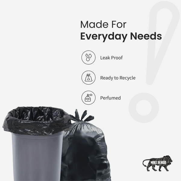 Perfumed Garbage Bags – Medium | Set of 90