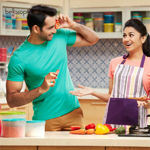 Airtight Kitchen Storage Containers – Round | Set of 3 (3.75 L)