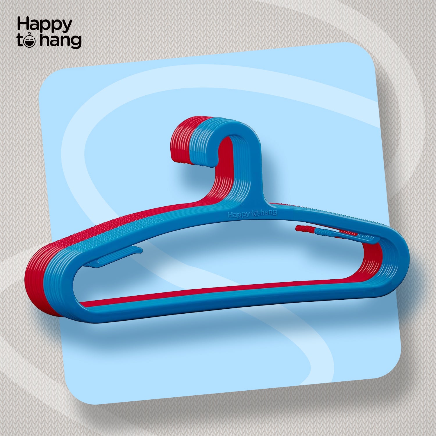 Happy to Hang Denimation Hangers – Pack of 16