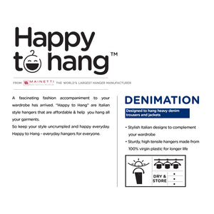 Denimation Hangers – Pack of 10