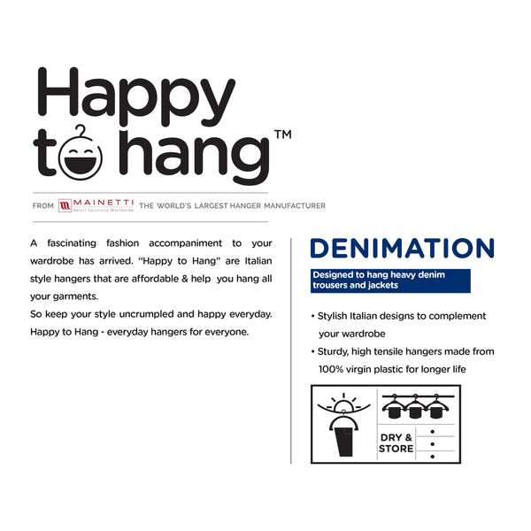 Denimation Hangers – Pack of 10