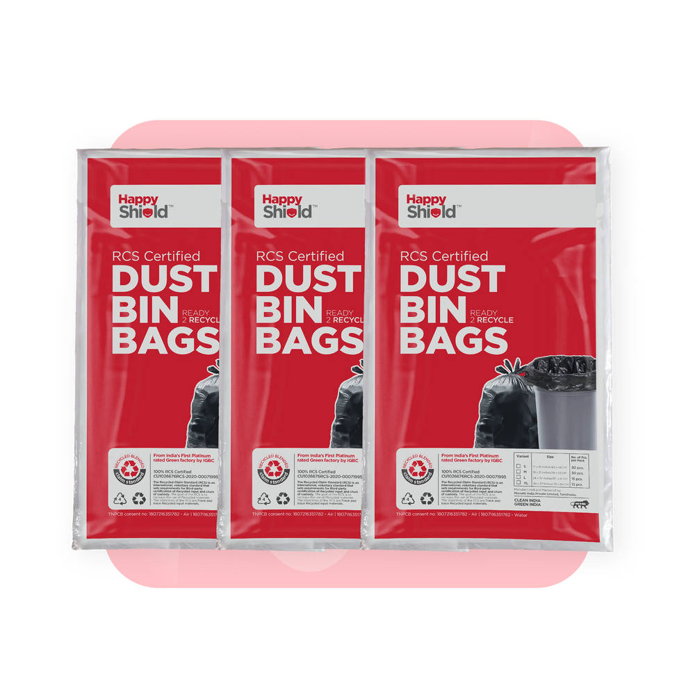 Garbage Bags – Large | Pack of 3 (45 Pieces)