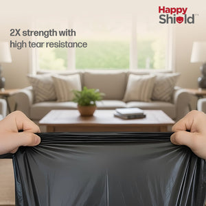 Happy Shield Perfumed Garbage Bags – Small | Set of 90 (3 packs x 30)