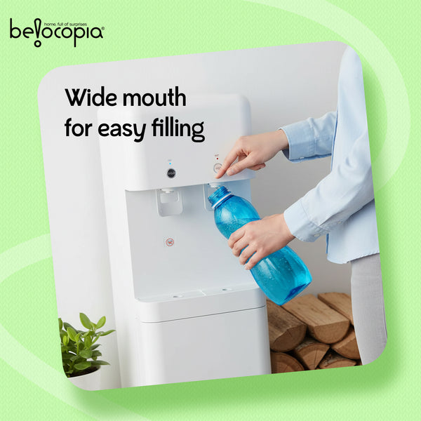 Hiero Water Bottle – 750 ml | Flip Cap | Set of 3