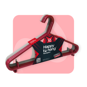 Kompact Clothes Hangers – Set of 10