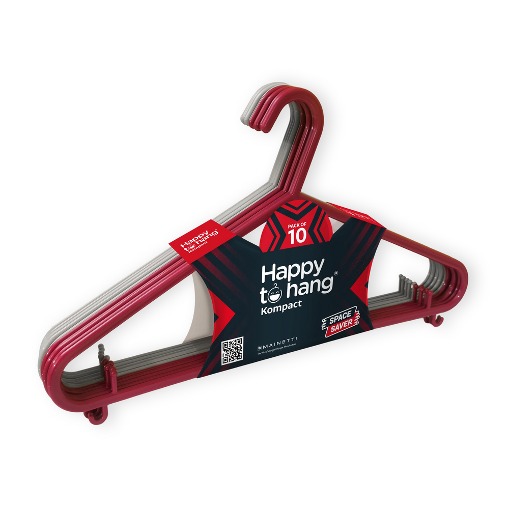 Kompact Clothes Hangers – Set of 10