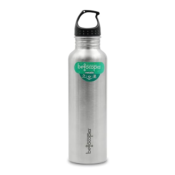 Belocopia Metallio ClipSip Stainless Steel Water Bottle 700ml