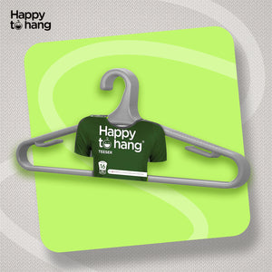 Teeser Clothes Hangers Grey – Pack of 16