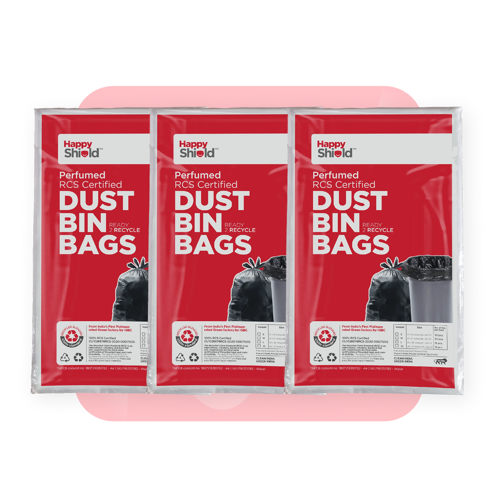 Perfumed Garbage Bags – Medium | Set of 90