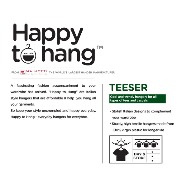 Teeser Clothes Hangers – Pack of 10