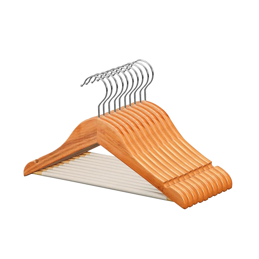 Timber Wooden Hanger – Set of 10
