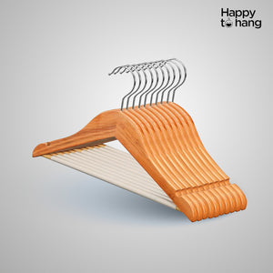 Timber Wooden Hanger – Set of 16