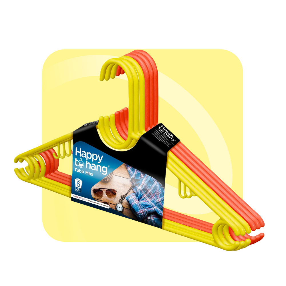 Tubo Max Clothes Hangers – Set of 6