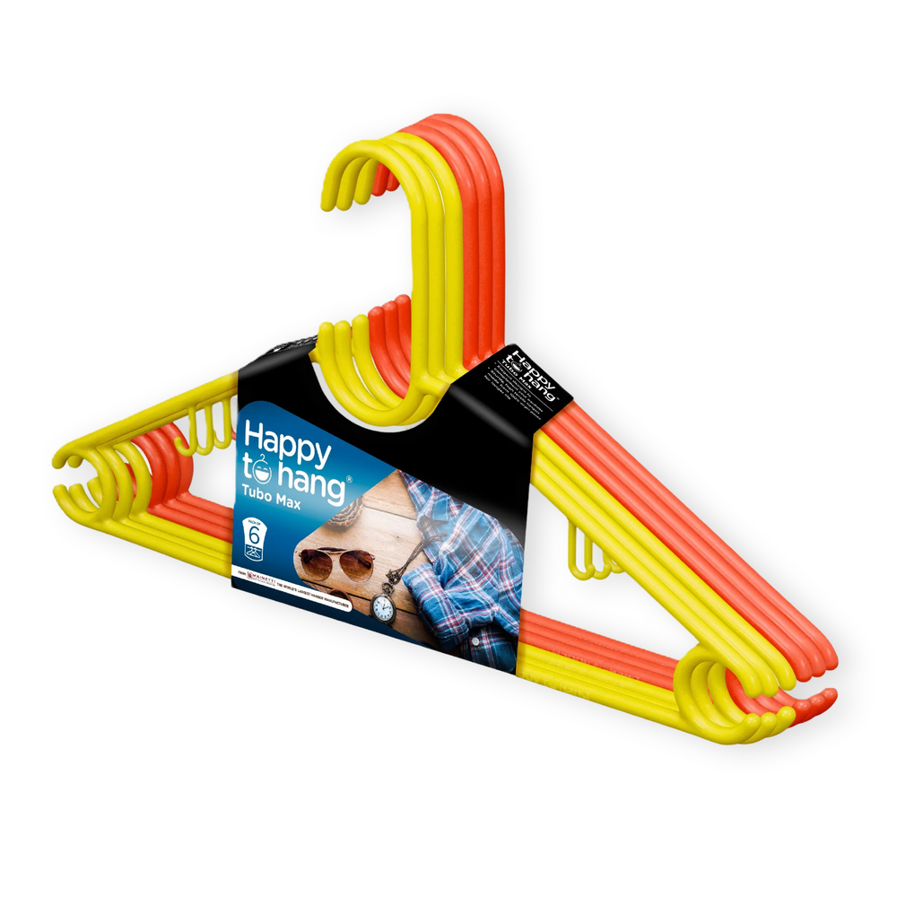 Tubo Max Clothes Hangers – Set of 6