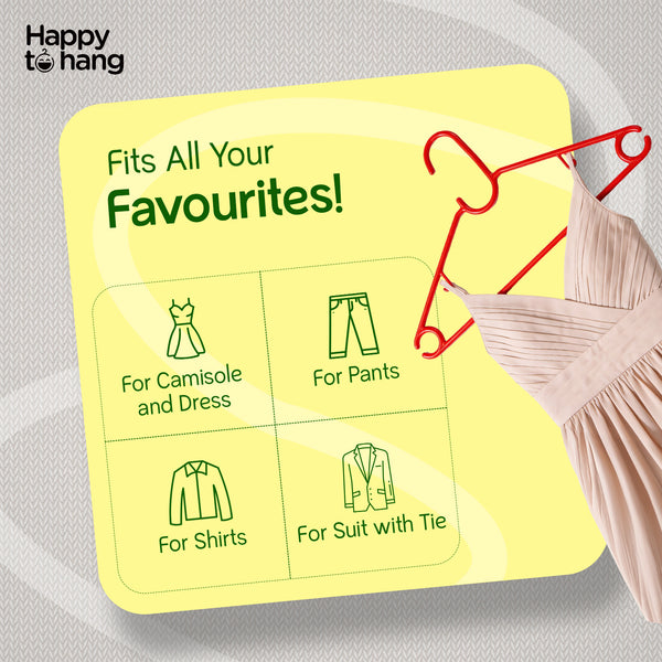 Tubo Max Clothes Hangers – Set of 6