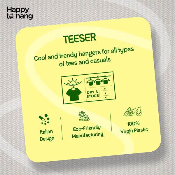 Tubo Max Clothes Hangers – Set of 6