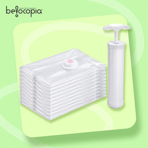 Balocopia Squeezo Vaccuum Bags 2 Small, 2 Medium, 1 Large