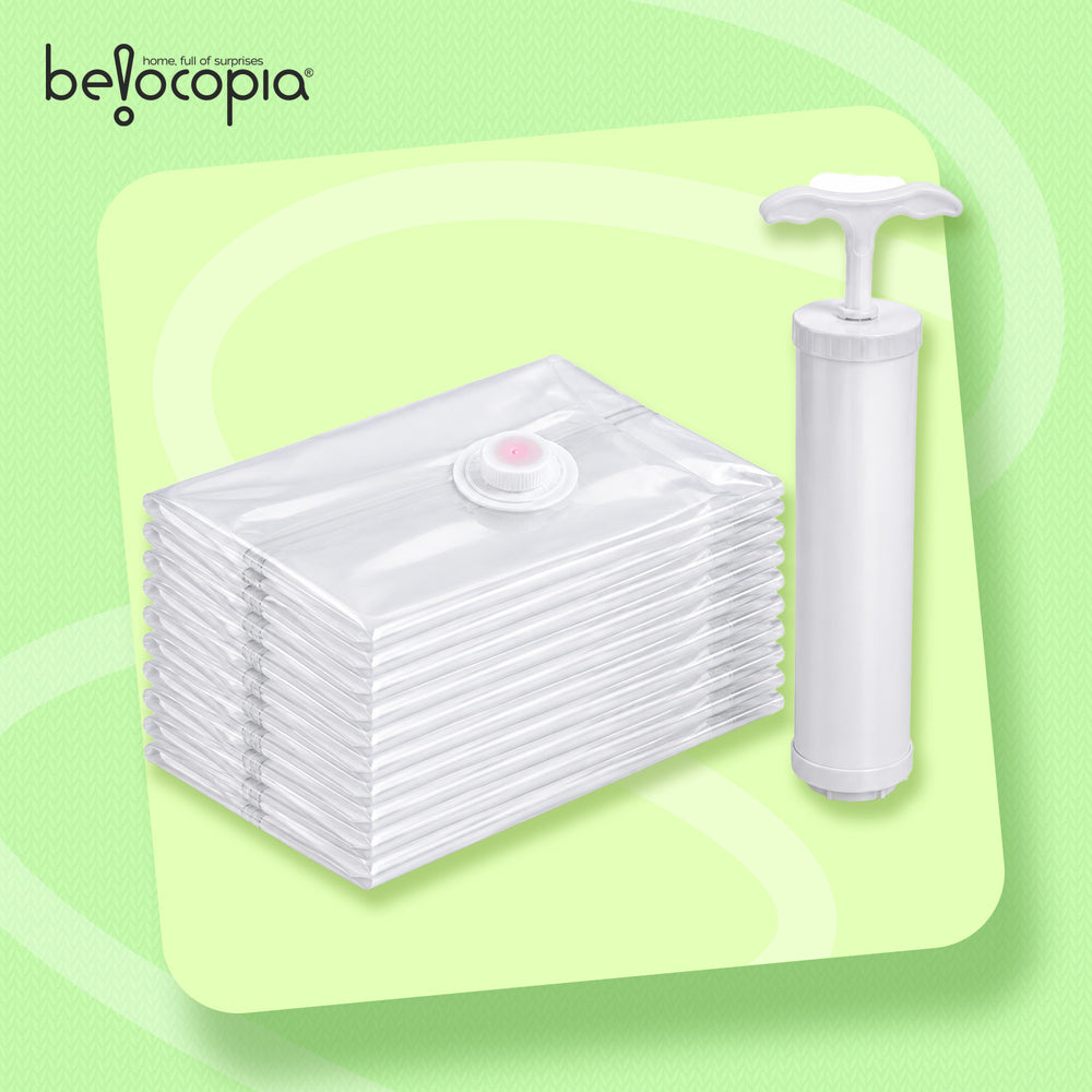 Balocopia Squeezo Vaccuum Bags  3 Medium, 3 Large