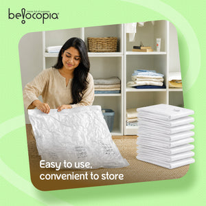 Balocopia Squeezo Vaccuum Bags 2 Small, 2 Medium, 1 Large