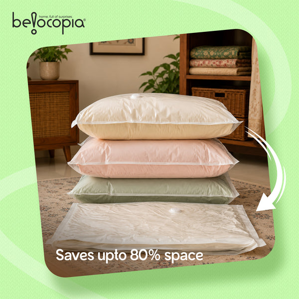 Balocopia Squeezo Vaccuum Bags  3 Medium, 3 Large