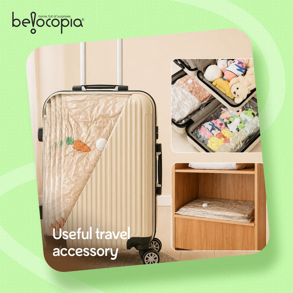 Balocopia Squeezo Vaccuum Bags 2 Small, 2 Medium, 1 Large
