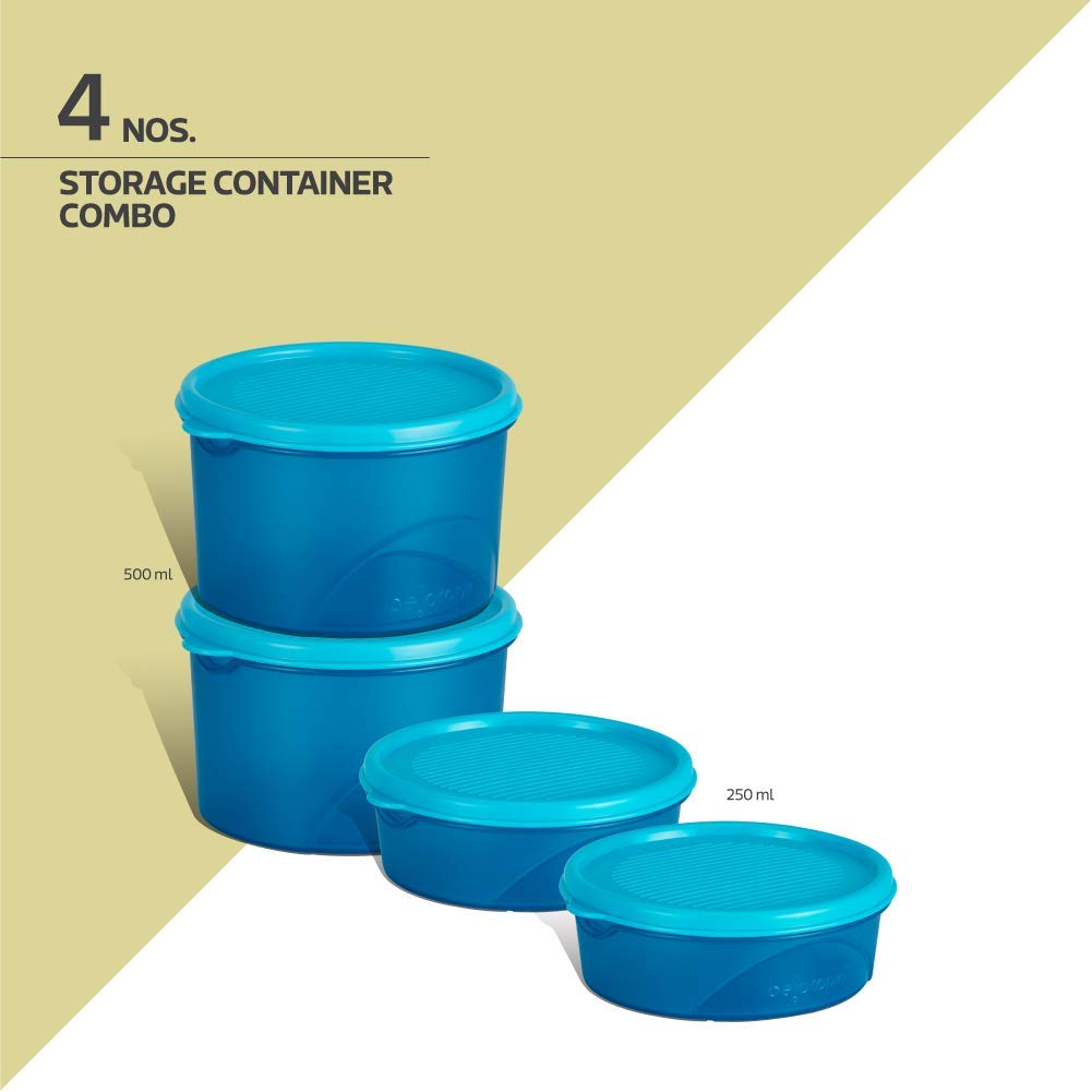 Belocopia-4-Piece-Round-Easy-Pick-Container-Set-(1.5-L),-Blue-1