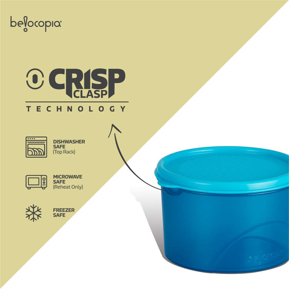 Belocopia-4-Piece-Round-Easy-Pick-Container-Set-(1.5-L),-Blue-crisp-clasp