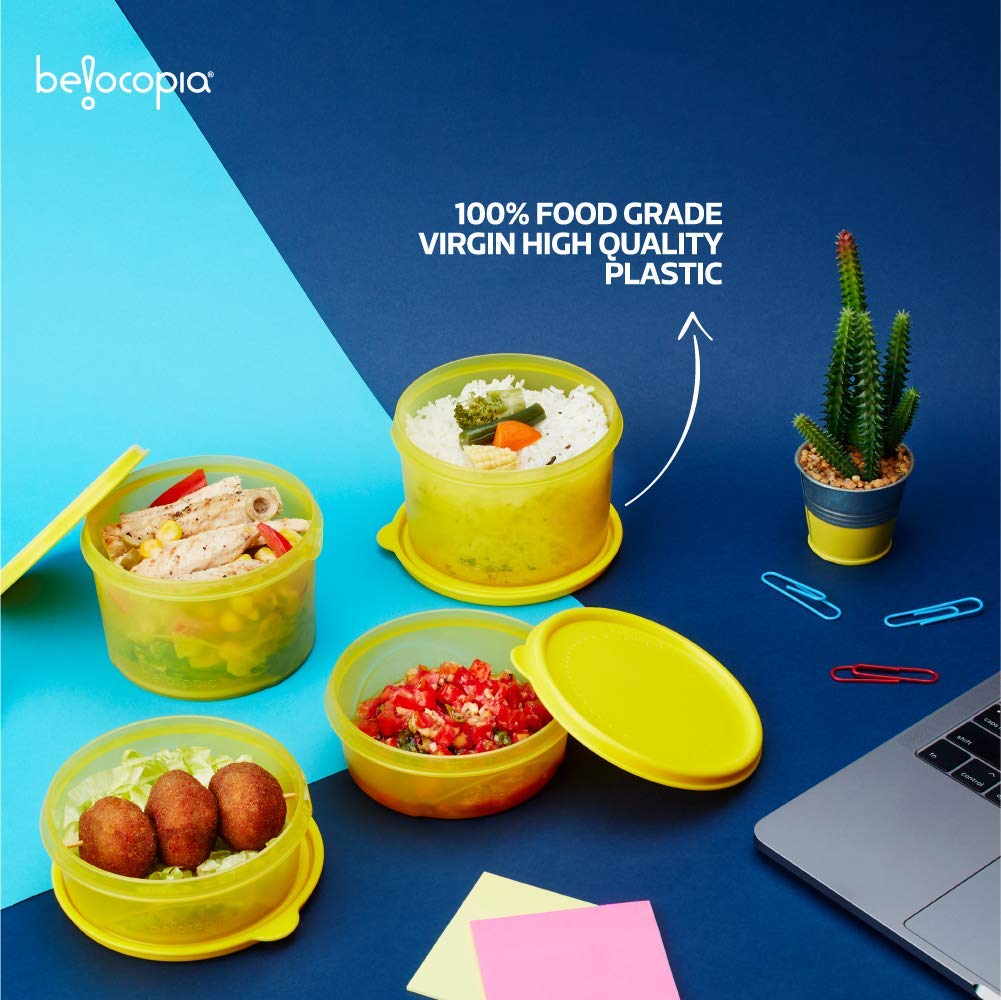 Belocopia-4-Piece-Round-Easy-Pick-Container-Set-(1.5-L),-food-grade
