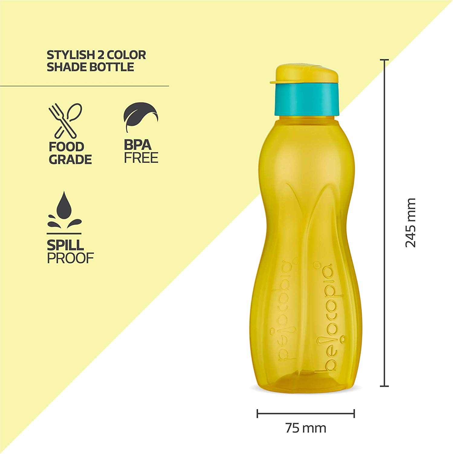 Hiero-Premium-Plastic-Water-Bottle-Set-with-Flip-Cap-yellow